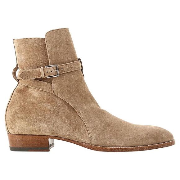 Saint Laurent Men brown | beige Boots - Picture 1 of 4